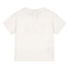 Younger Boys Ivory & Blue Shorts Set, 1, hi-res