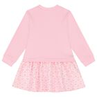 Girls Pink Heart Dress Set, 1, hi-res