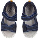Younger Boys Blue Sandals, 1, hi-res