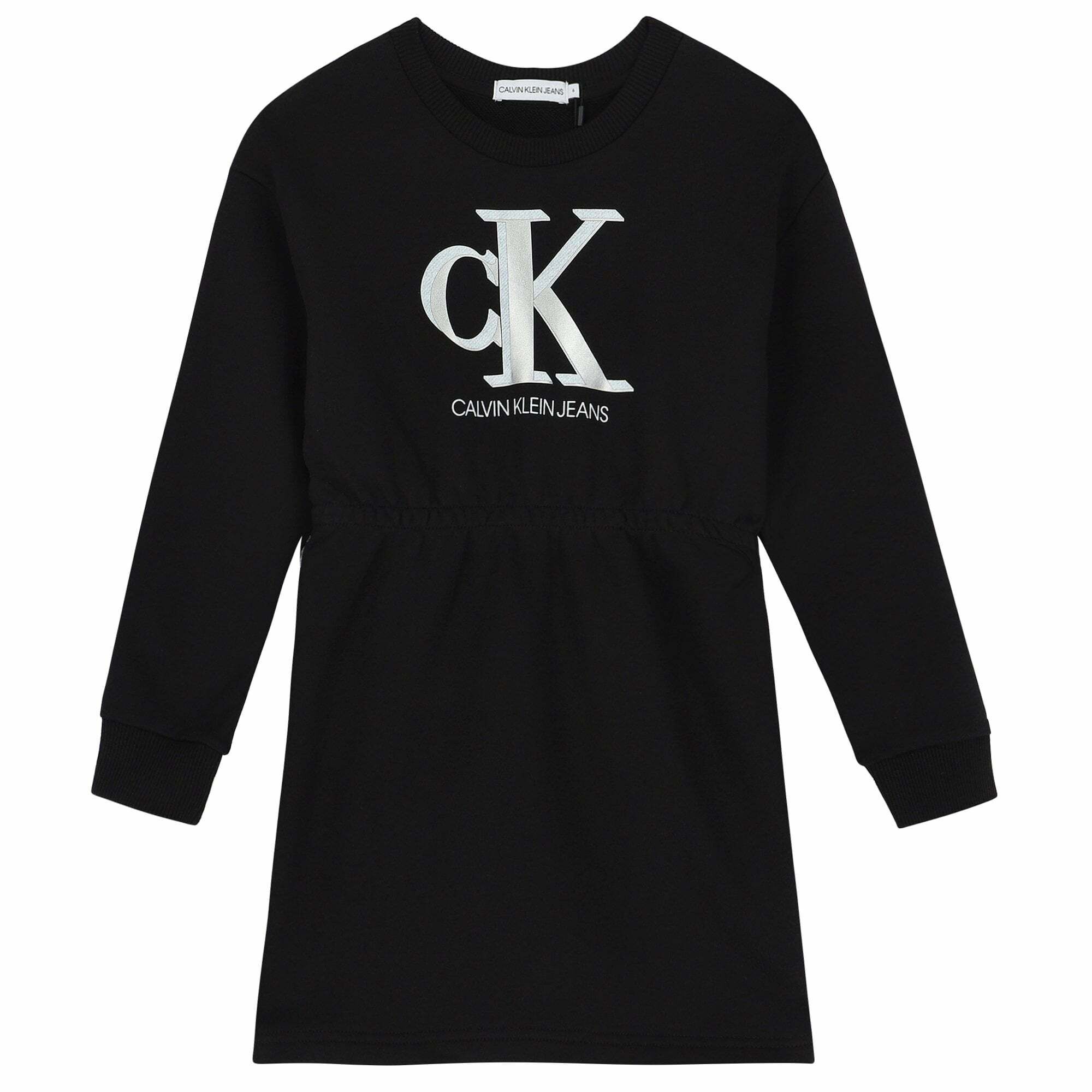 Calvin klein clearance black logo sweatshirt