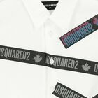 قميص مطبع بالشعار باللون الابيض للاولاد, 1, hi-res