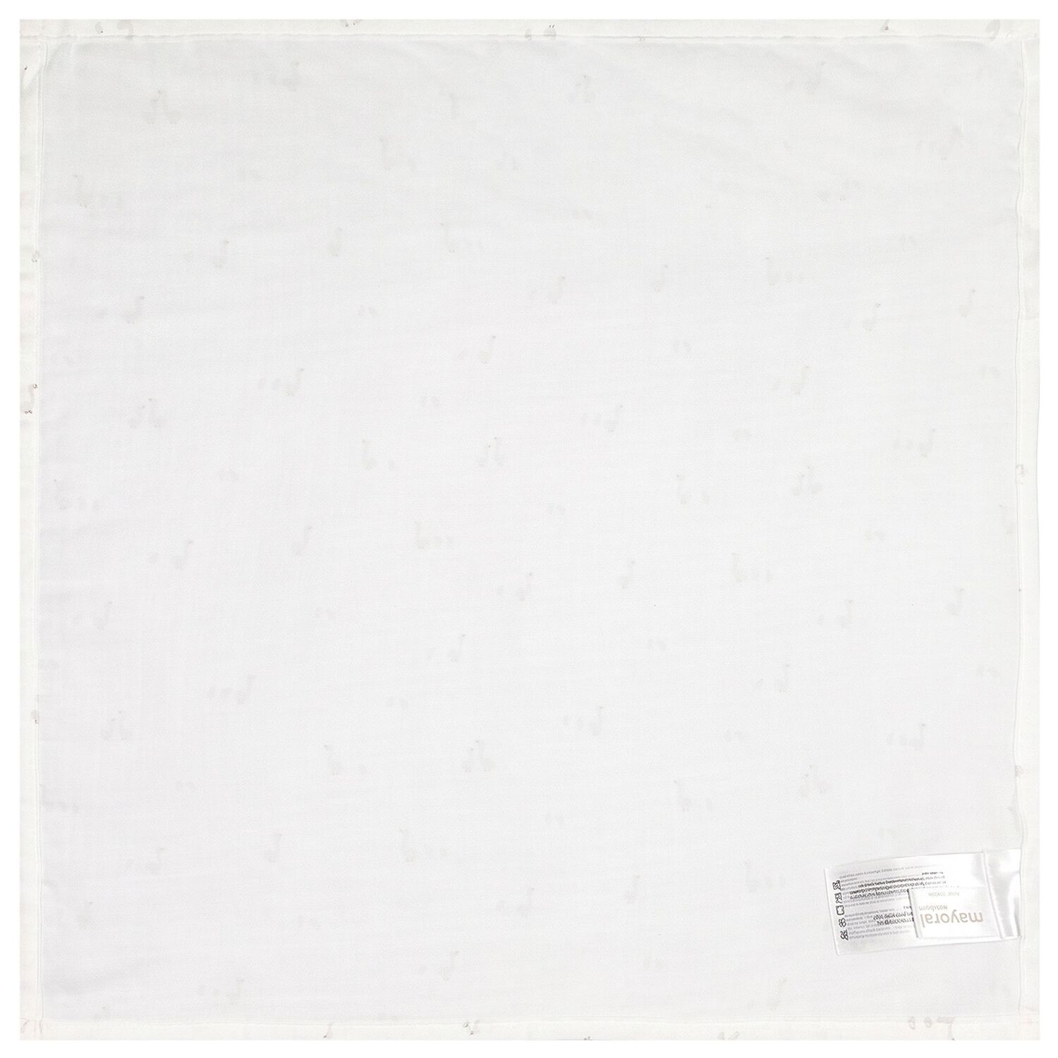 غطاء موسلين للأطفال باللون العاجي والرمادي للاولاد (3  قطع ), 1, hi-res