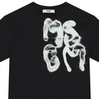 Boys Black Logo T-Shirt, 2, hi-res