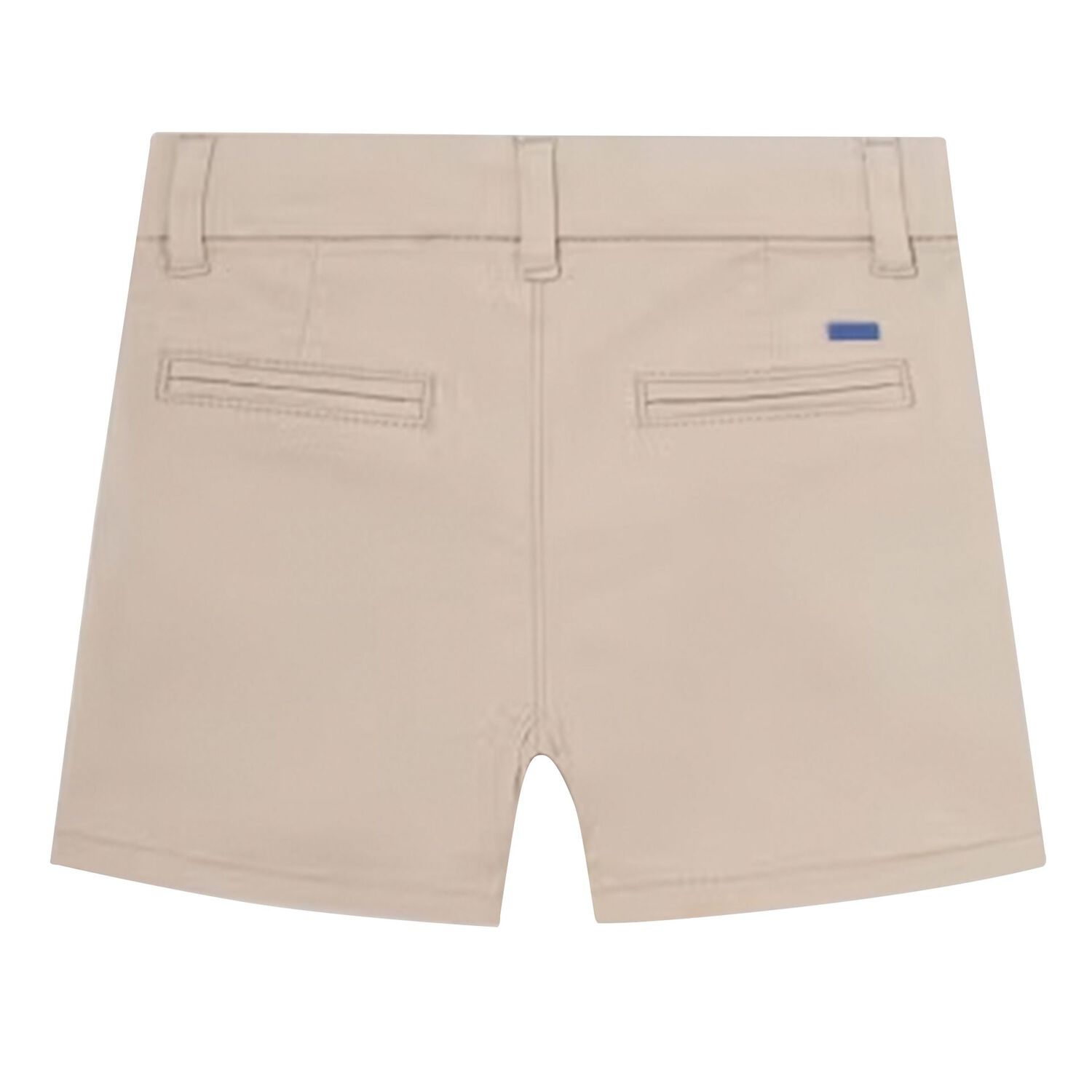 Younger Boys Beige Chino Shorts, 3, hi-res image number null