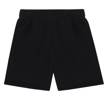 Black Logo Shorts