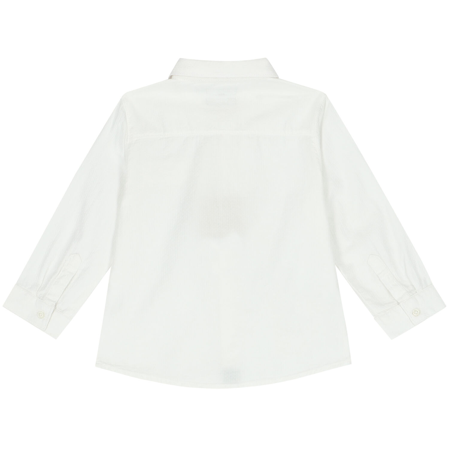 Younger Boys White Shirt & Bow Tie, 1, hi-res image number null