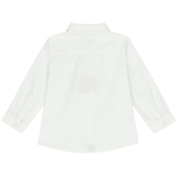 Younger Boys White Shirt & Bow Tie