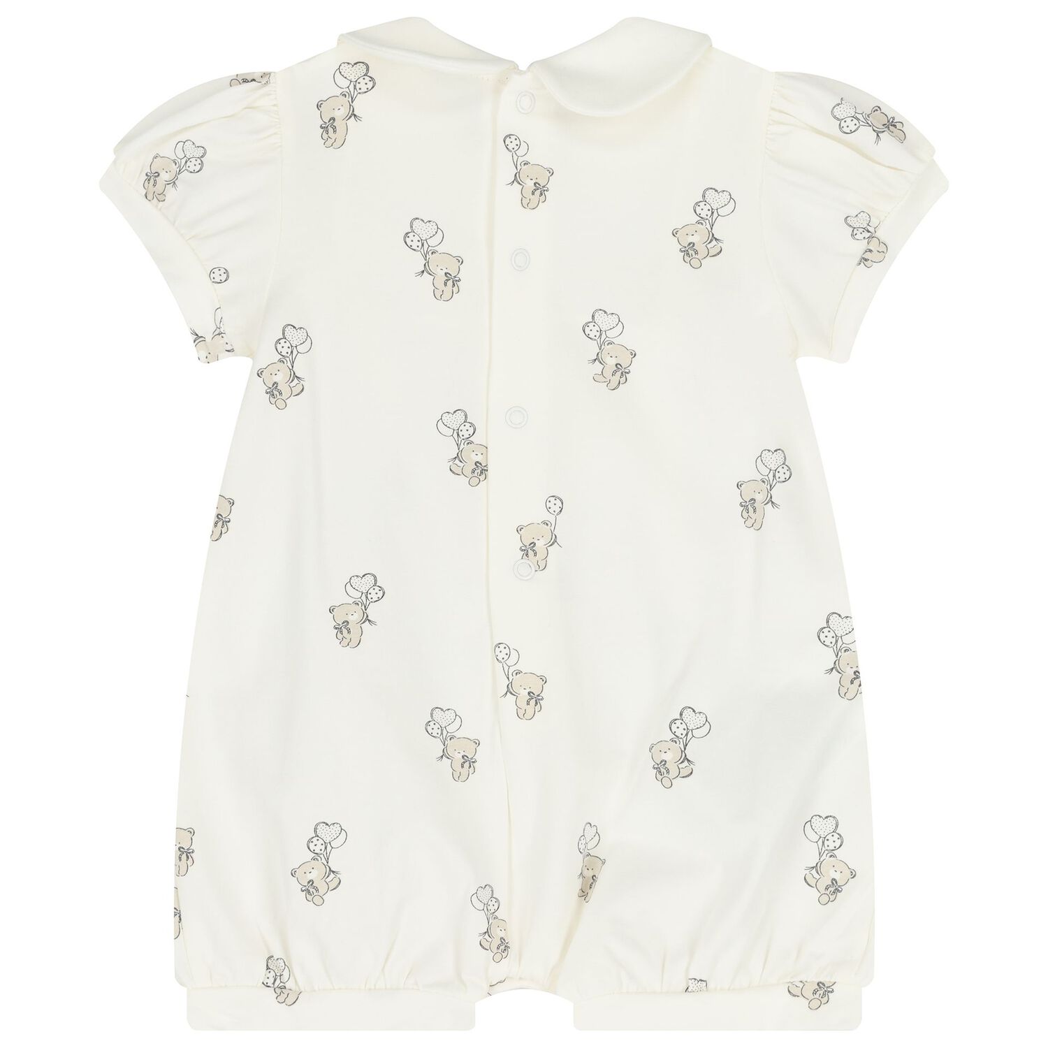 Baby Girls Ivory Rompers ( 2-Pack ), 1, hi-res