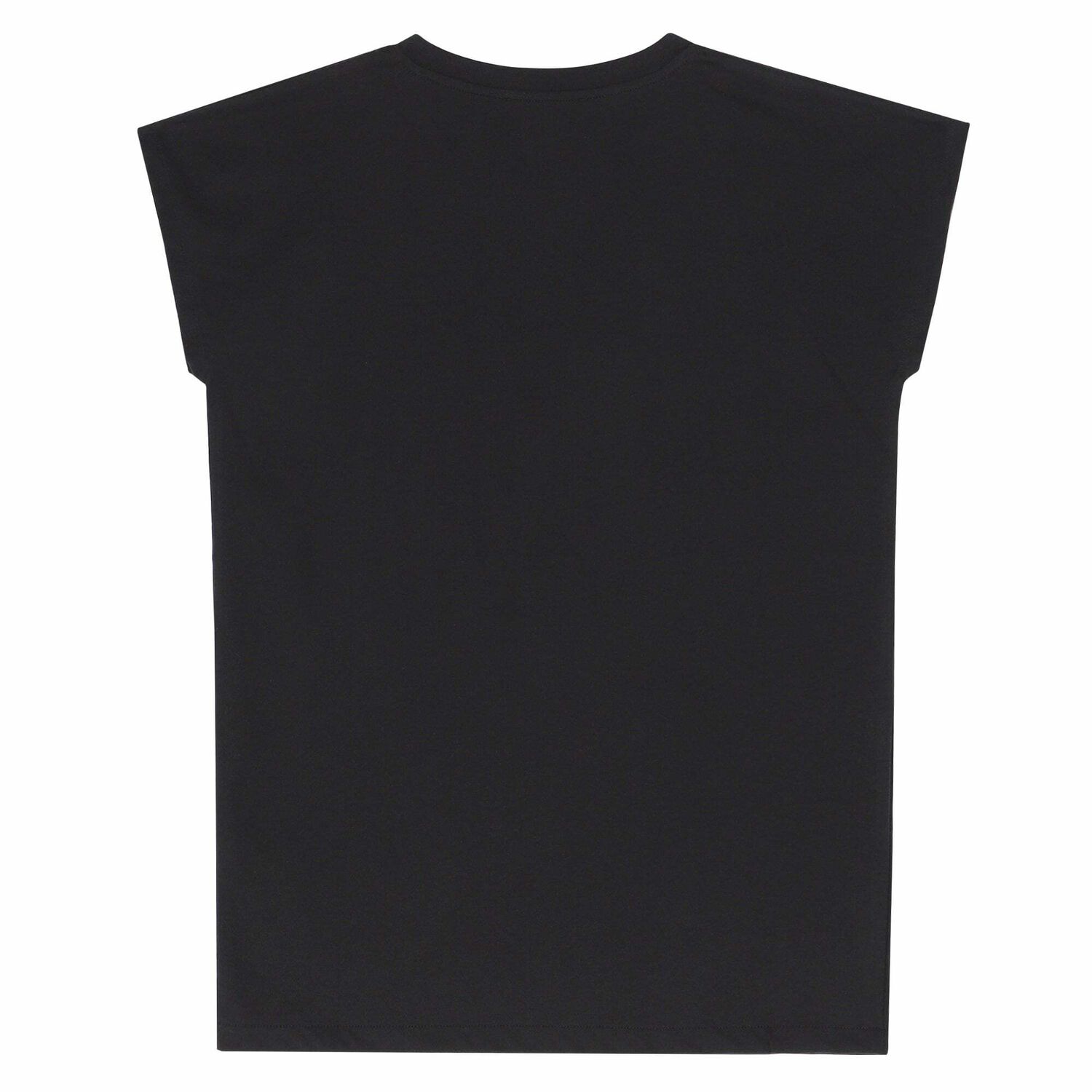 فستان بالشعار باللون الاسود , 3, hi-res image number null