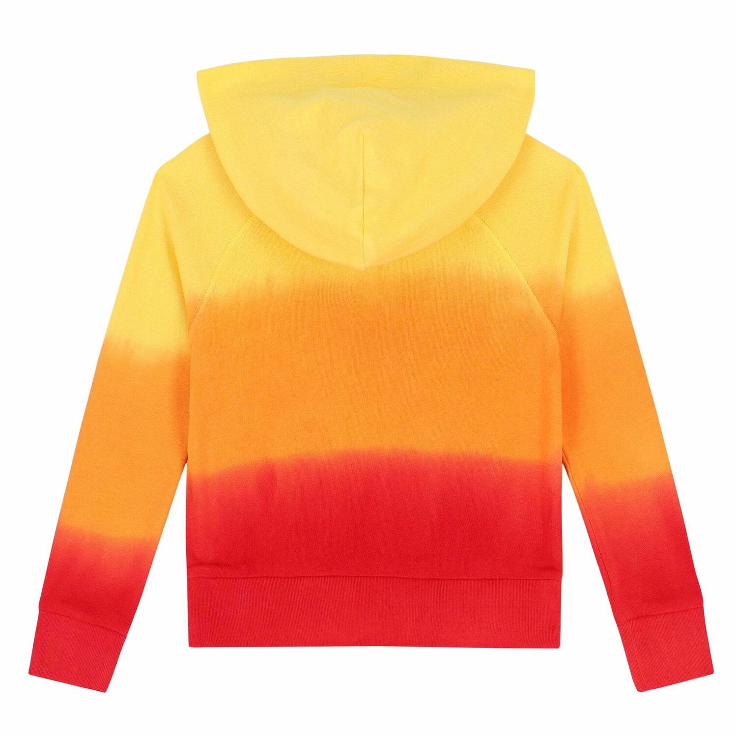 توب هودى بسحاب بالشعار مصبغ للاولاد, 1, hi-res