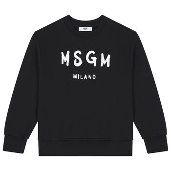 Black Logo Sweatshirt