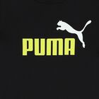 تيشيرت أولاد بالشعار باللون الأسود, 4, hi-res