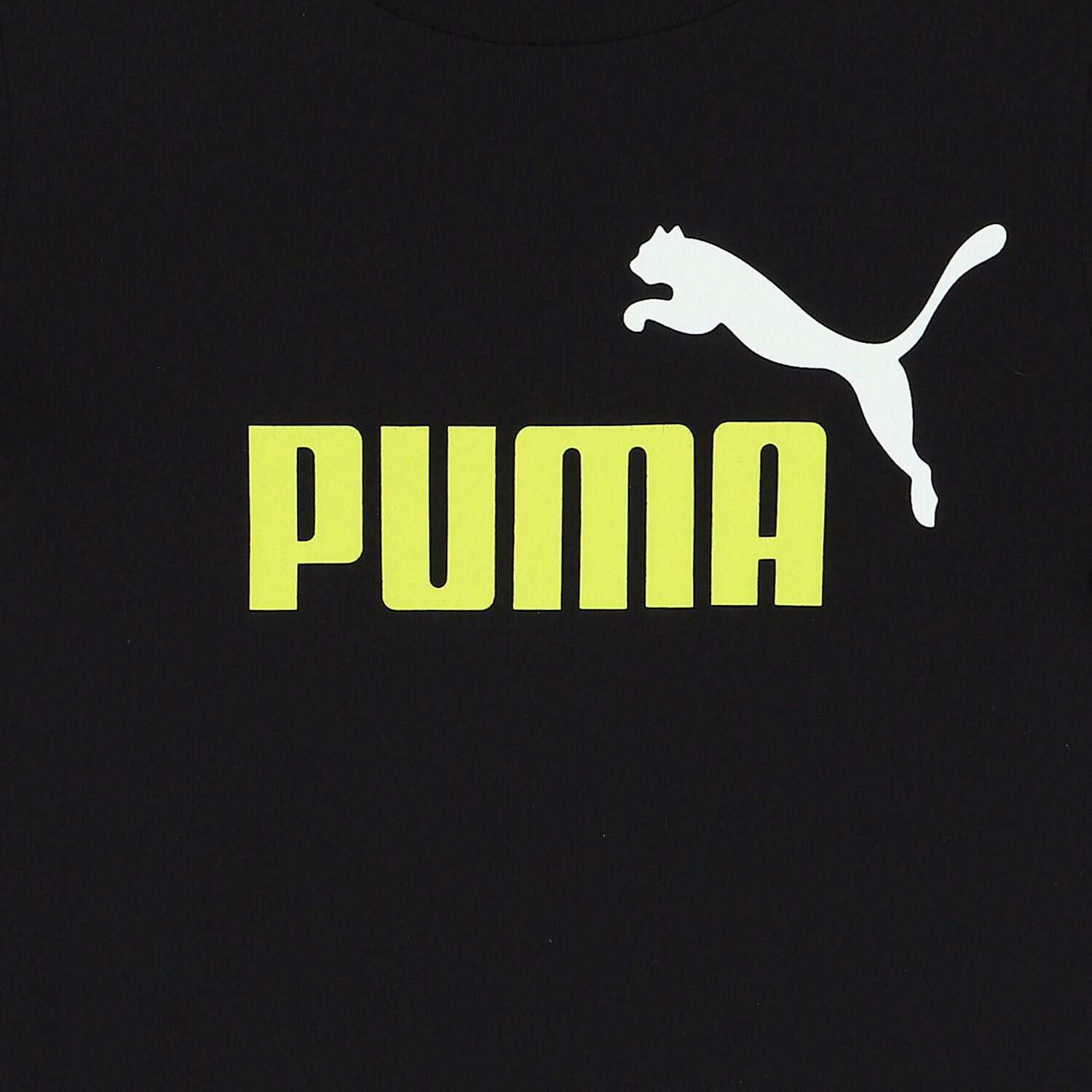 تيشيرت أولاد بالشعار باللون الأسود, 4, hi-res