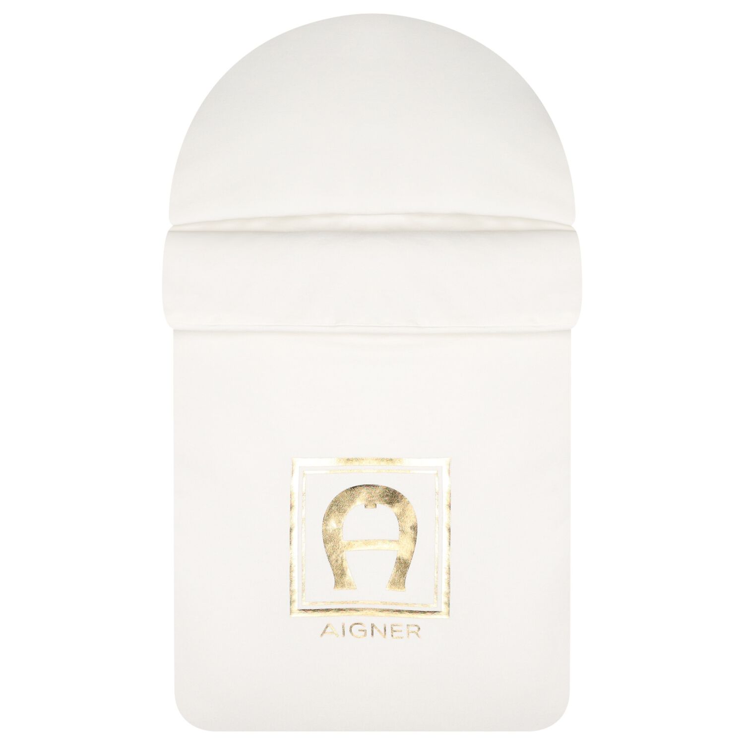 Ivory & Gold Logo Baby Nest , 1, hi-res