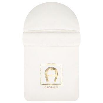 Ivory & Gold Logo Baby Nest 