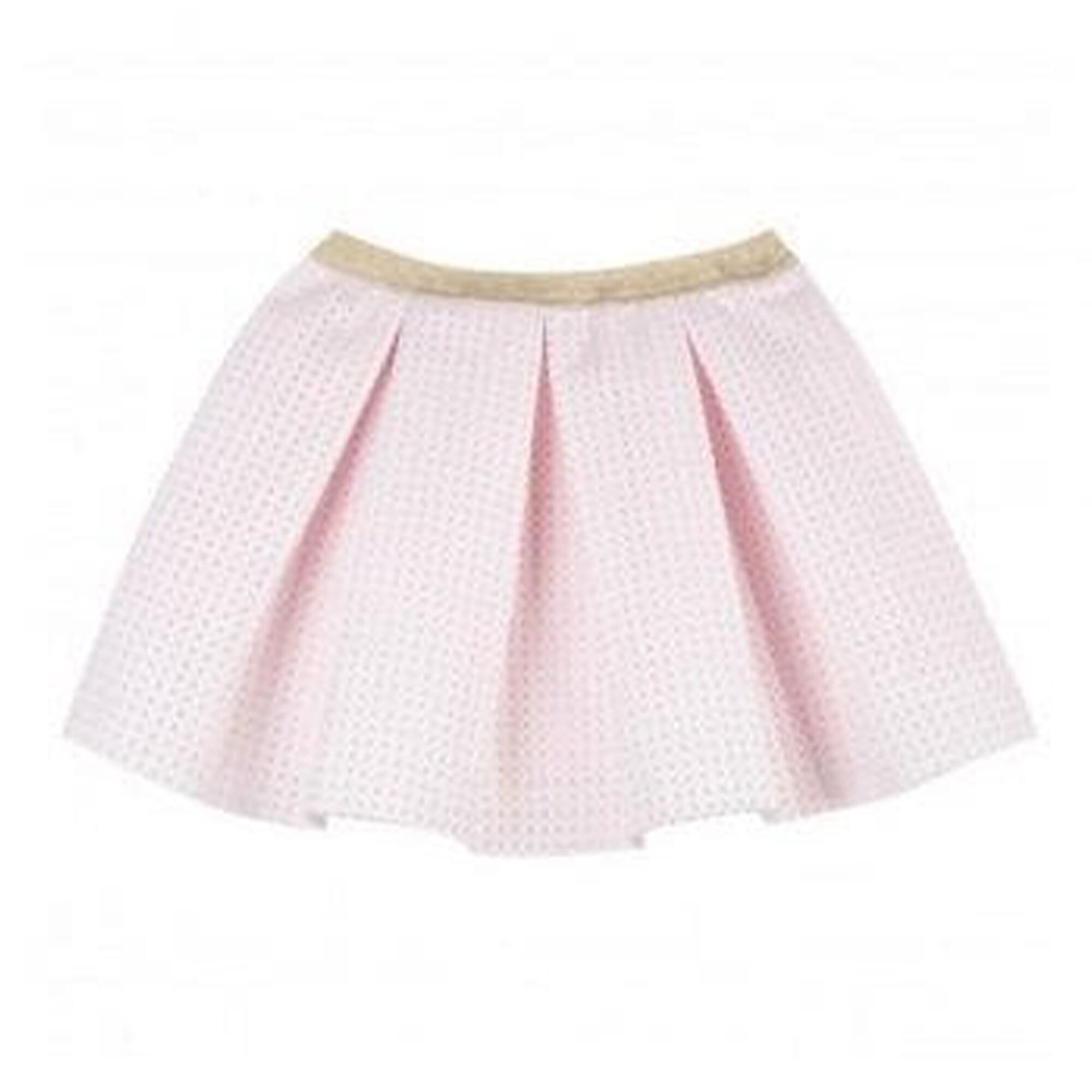 Lili Gaufrette Girls Pink Skirt Junior Couture UAE