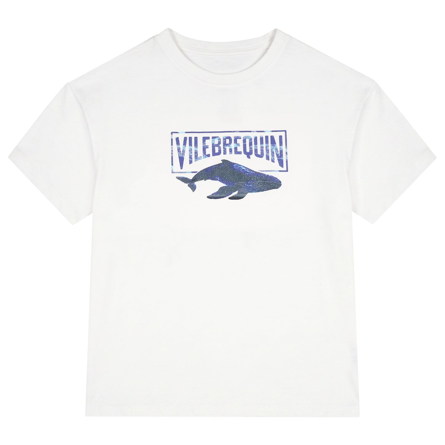 Boys White Logo T-Shirt, 1, hi-res