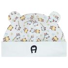 قبعة دب تيدي باللون زرقاء للأولاد , 2, hi-res