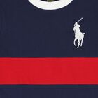 Boys Navy Blue Logo T-Shirt, 1, hi-res