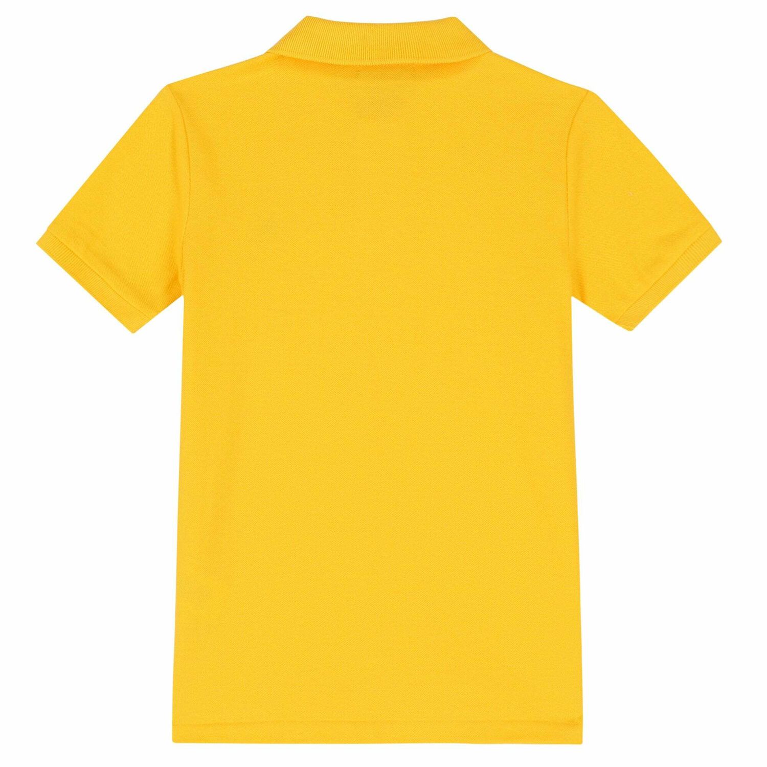 Boys Logo Yellow Polo Shirt, 1, hi-res image number null
