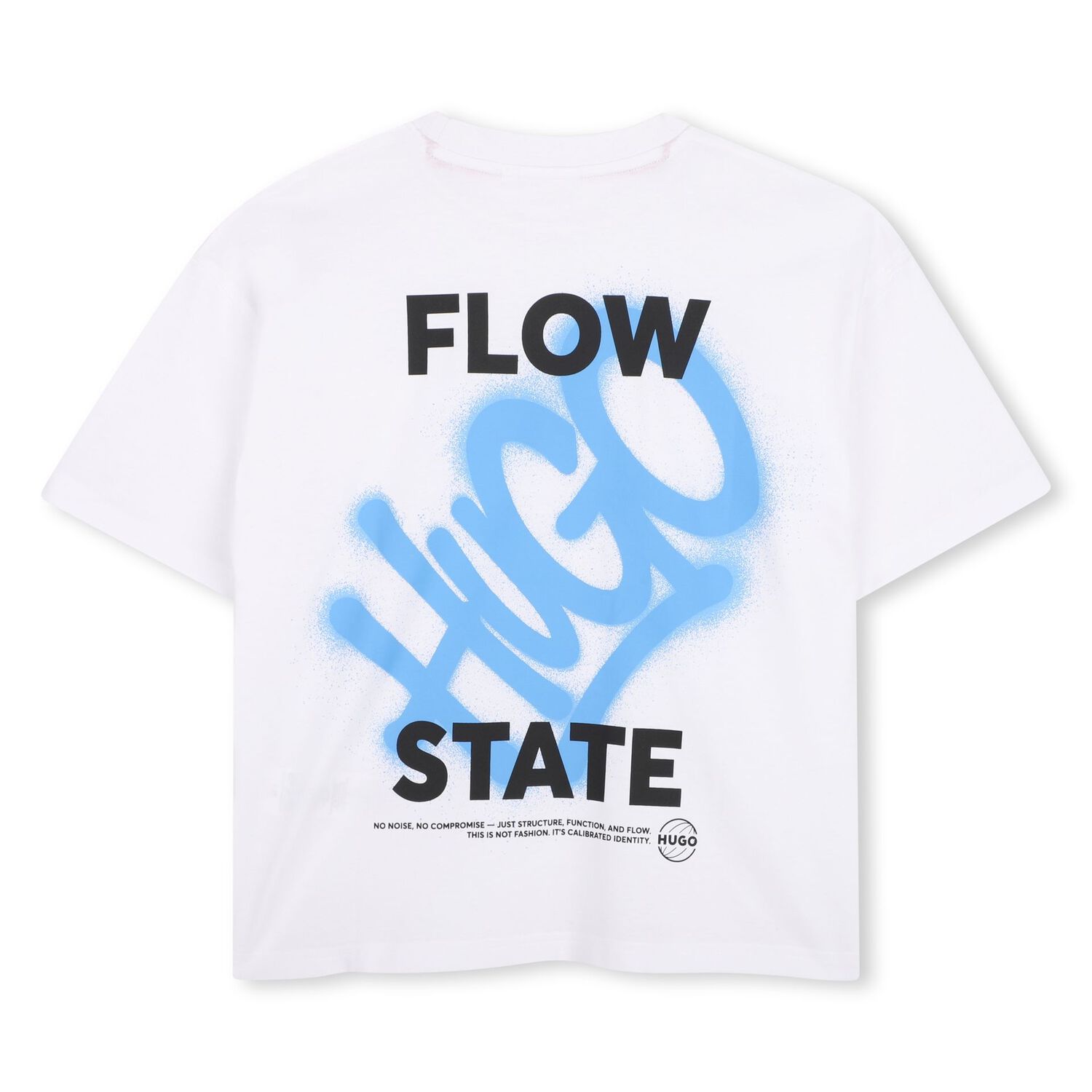 Boys White Logo T-Shirt, 2, hi-res