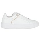White Logo Trainers, 1, hi-res