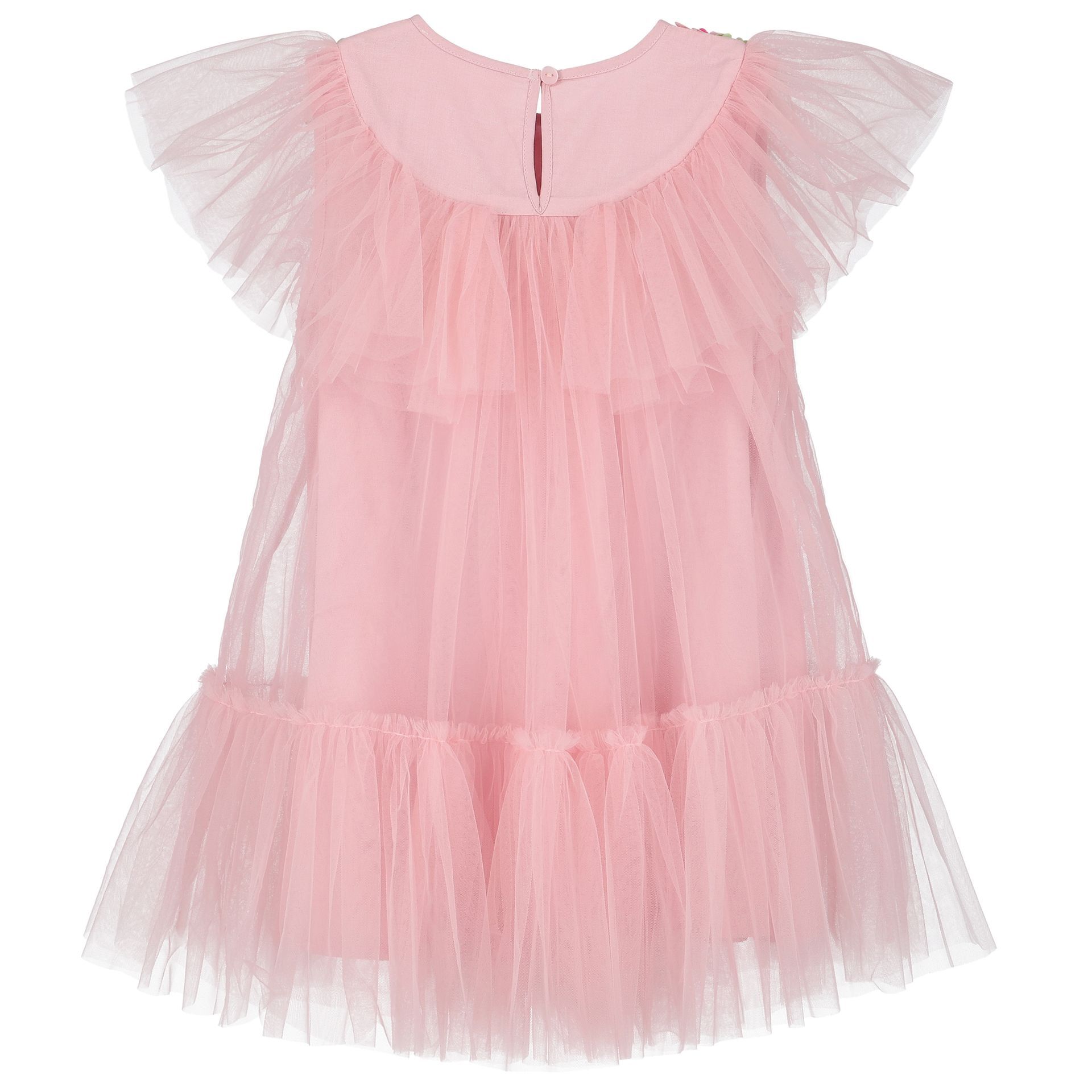 Baby gg embroidered deals tulle dress