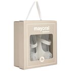 حذاء ما قبل المشي للبنات مزين بزهور باللون الوردى , 1, hi-res