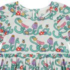 Younger Ivory & Green Logo Dress Set, 1, hi-res