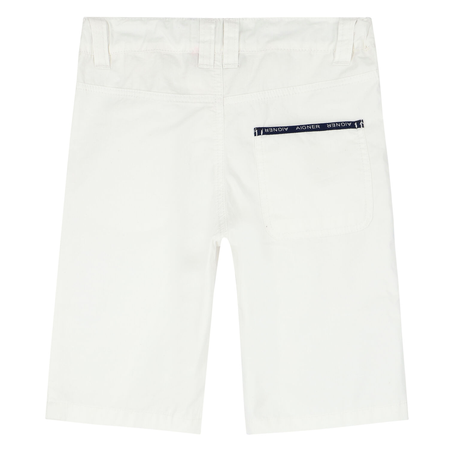 Boys White Logo Shorts, 1, hi-res image number null