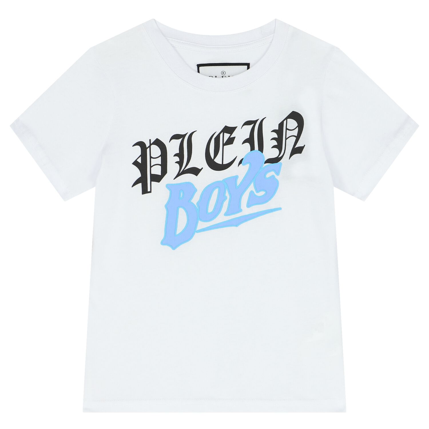 Boys White Logo T-Shirt, 1, hi-res image number null