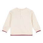 Baby Ivory & Burgundy Teddy Bear Skirt Set, 1, hi-res