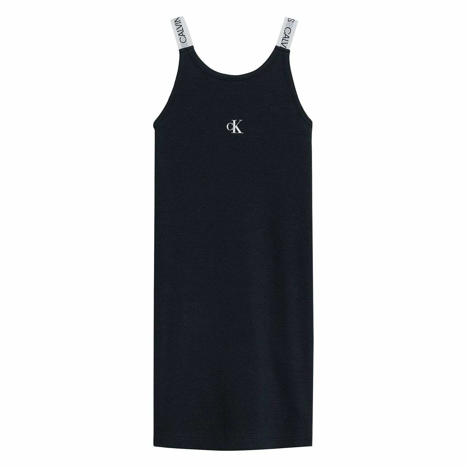 Girls Black Logo Dress, 1, hi-res image number null