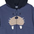 طقم رياضي للأولاد بطبعة دب باللون العاجي والأزرق الداكن (3 قطع), 2, hi-res