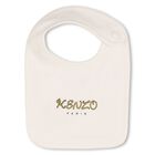 Ivory & Beige Tiger Logo Babygrow Gift Set, 1, hi-res