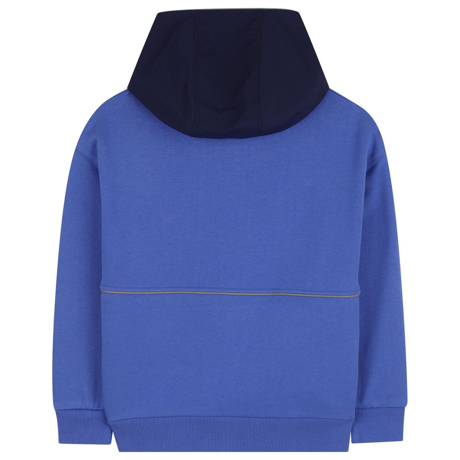 Boys Blue Logo Hooded Top, 1, hi-res image number null