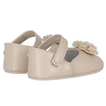 Baby Girls Ivory Pre Walker Shoes