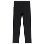 ليغينز بنات بالشعار باللون الاسود, 1, hi-res