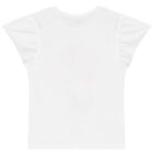 طقم ليجينز بطبعه زهور باللون الابيض والوردى, 1, hi-res