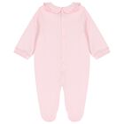 طقم هديه افرول وقبعه و مريله بالشعار للبنات بطبعه حقيبه باللون الوردى والذهبي , 1, hi-res