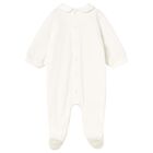 افرول بنات مزين بالزهور باللون الابيض , 2, hi-res