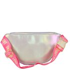 Girls Pink & Silver Sequin Belt Bag ( 25cm ) , 1, hi-res