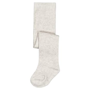 Baby Girls Grey Knitted Tights