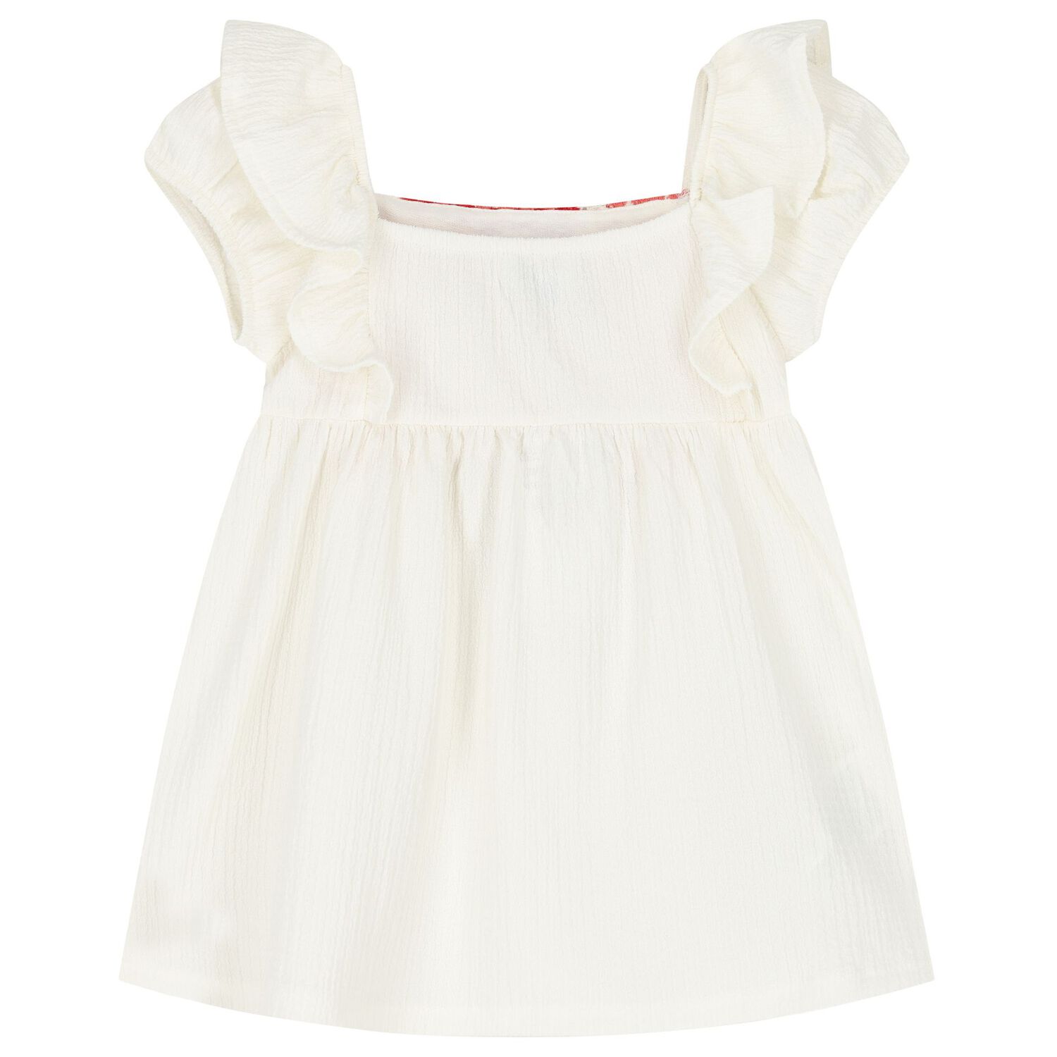 طقم بنات ليغنز باللون العاجي والأحمر, 1, hi-res