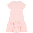 فستان بالشعار باللون الوردي , 3, hi-res