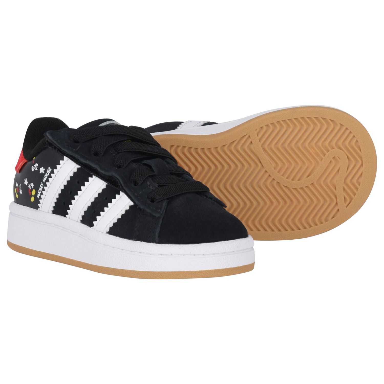 Black & White Campus 00s Led Lights Trainers, 1, hi-res image number null