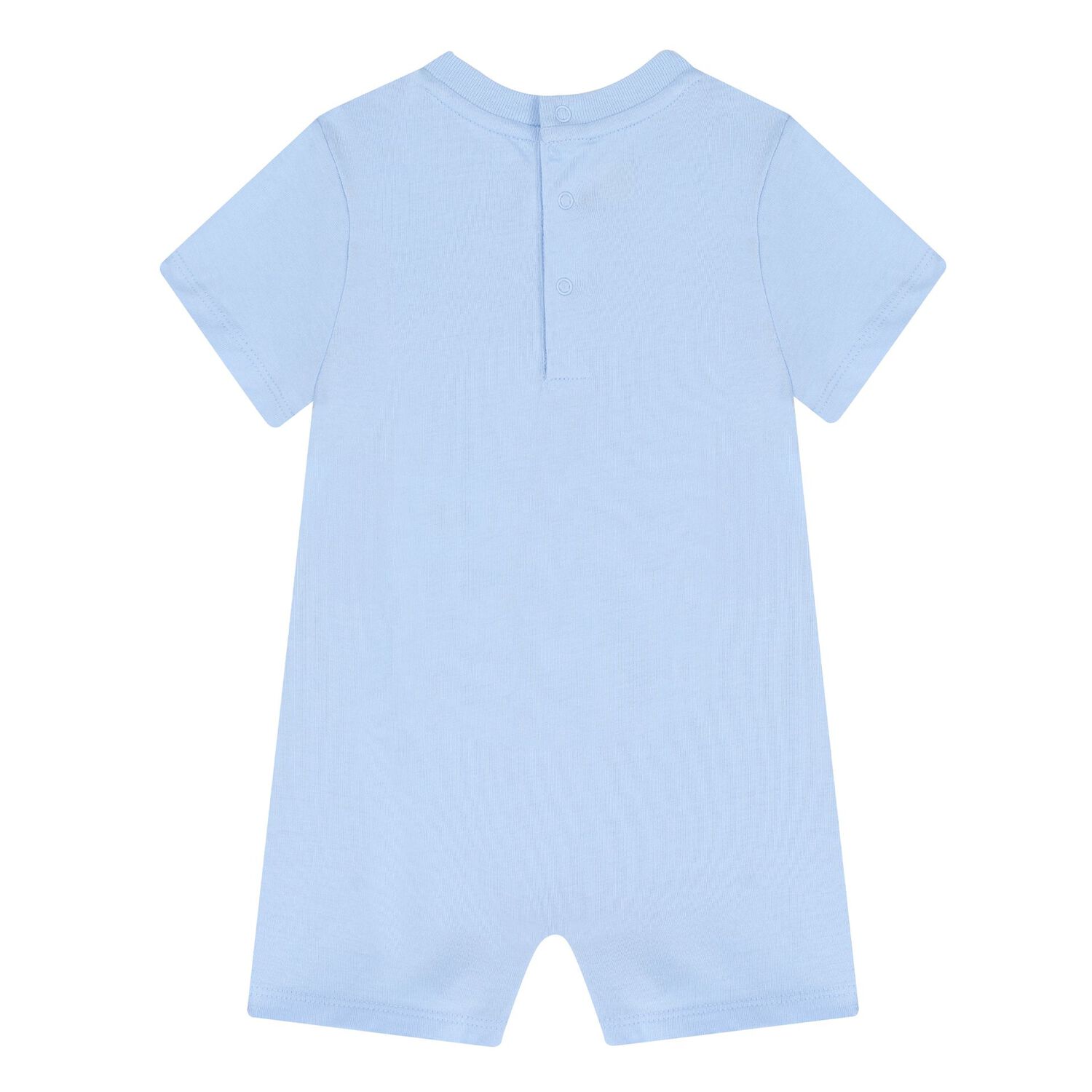 Baby Boys Blue Polo Bear Romper, 1, hi-res image number null