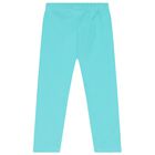 Girls White, Pink & Aqua Leggings Set, 2, hi-res