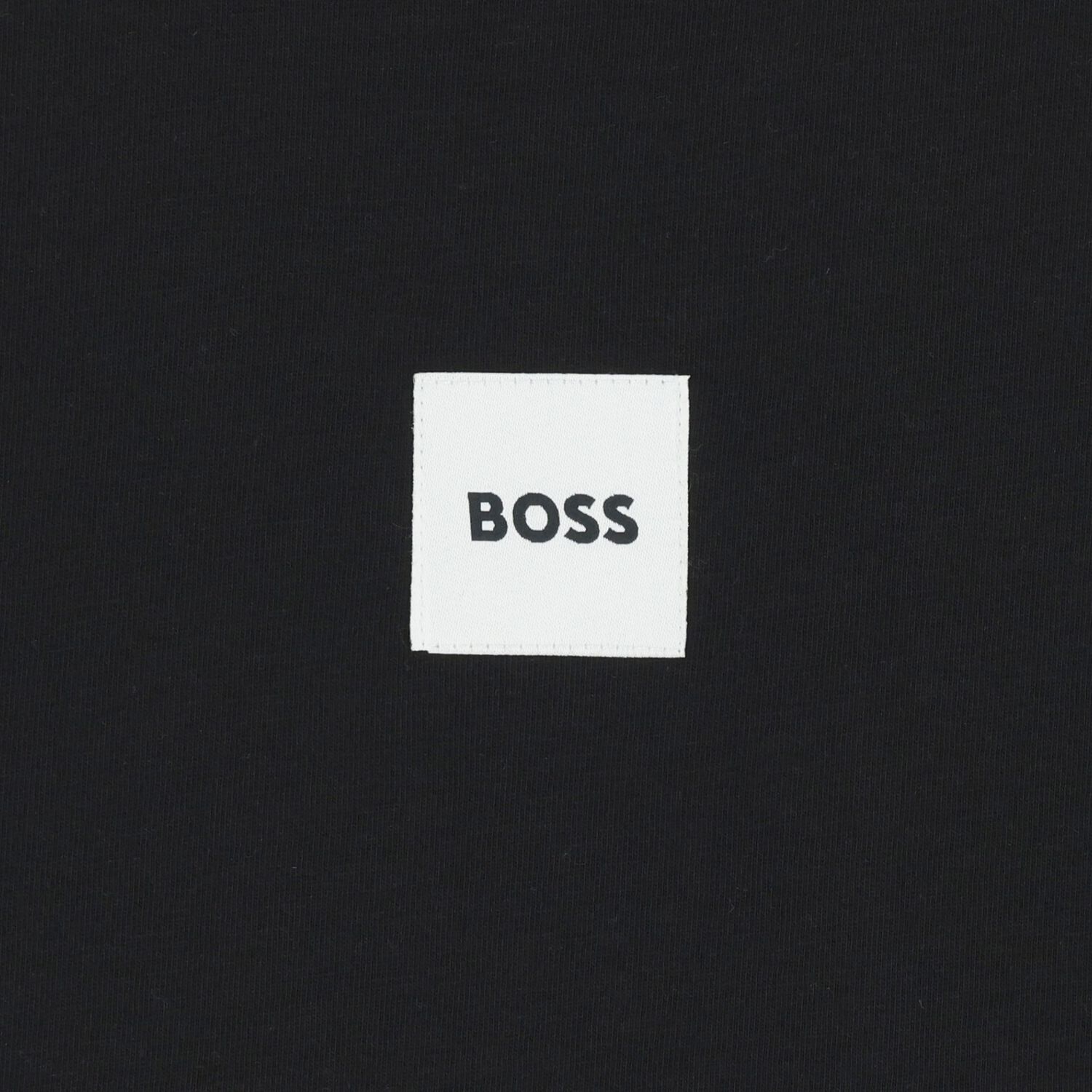 Boys Black Logo T-Shirt, 2, hi-res