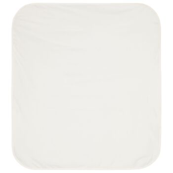 بطانيه بالشعار باللون الذهبي والعاجى 